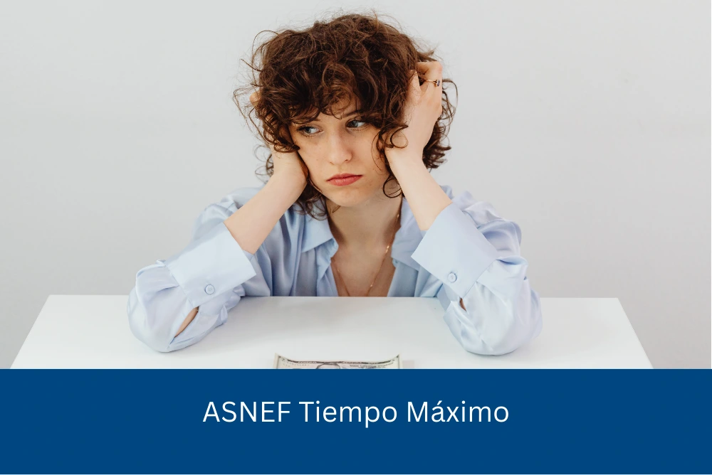 asnef tiempo maximo