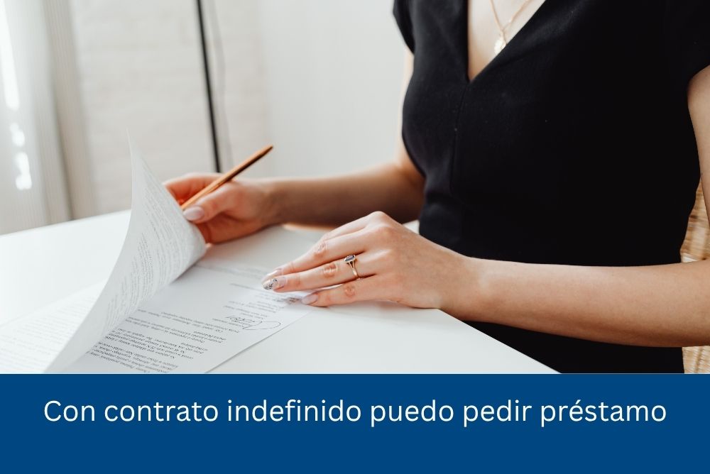 contrato indefinido prestamo